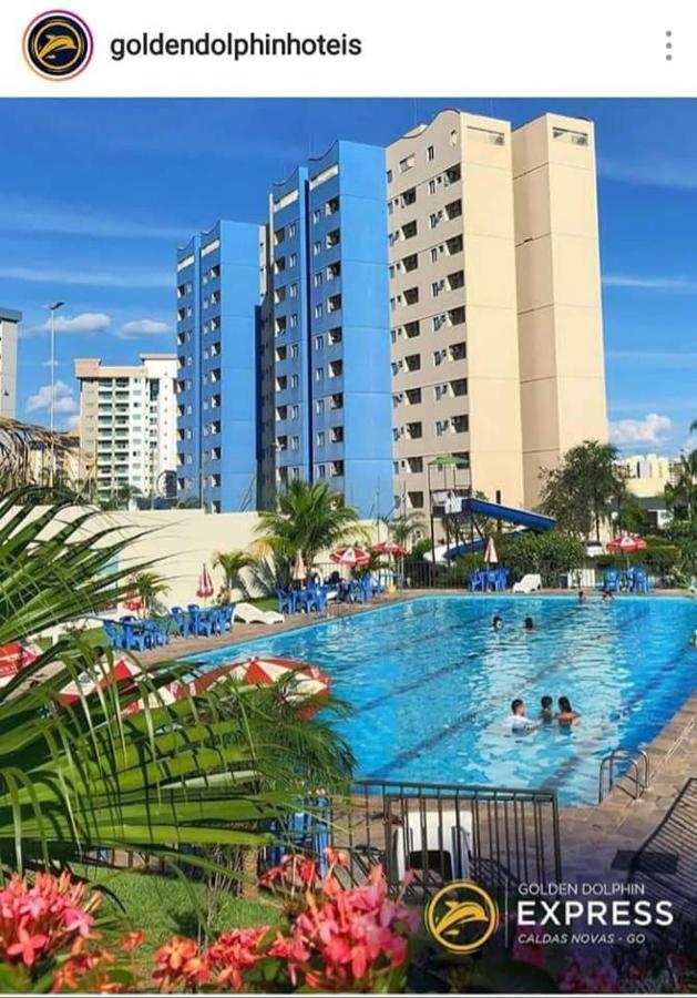 Golden Dolphin Express Aparthotel Caldas Novas Exterior foto