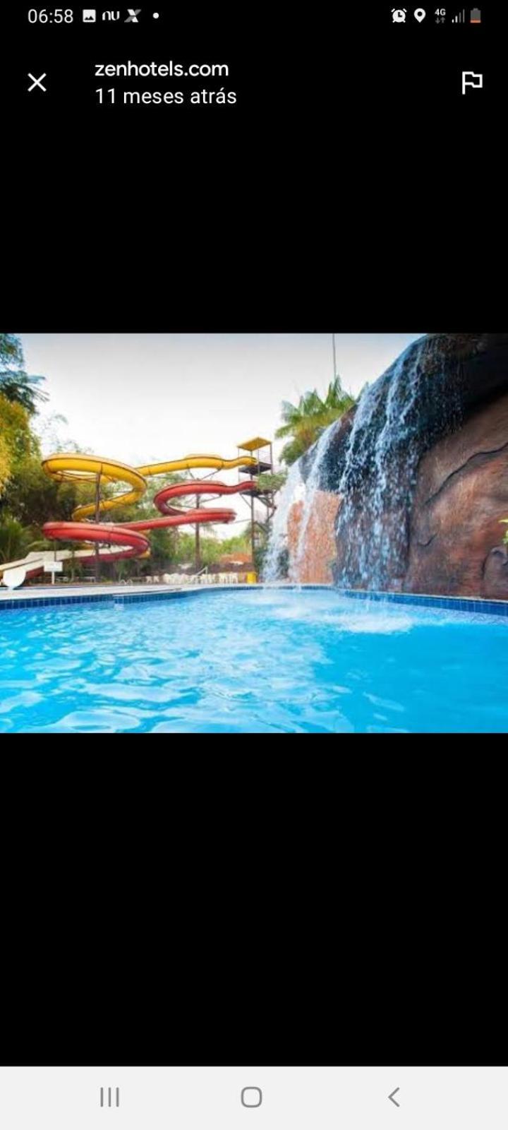 Golden Dolphin Express Aparthotel Caldas Novas Exterior foto